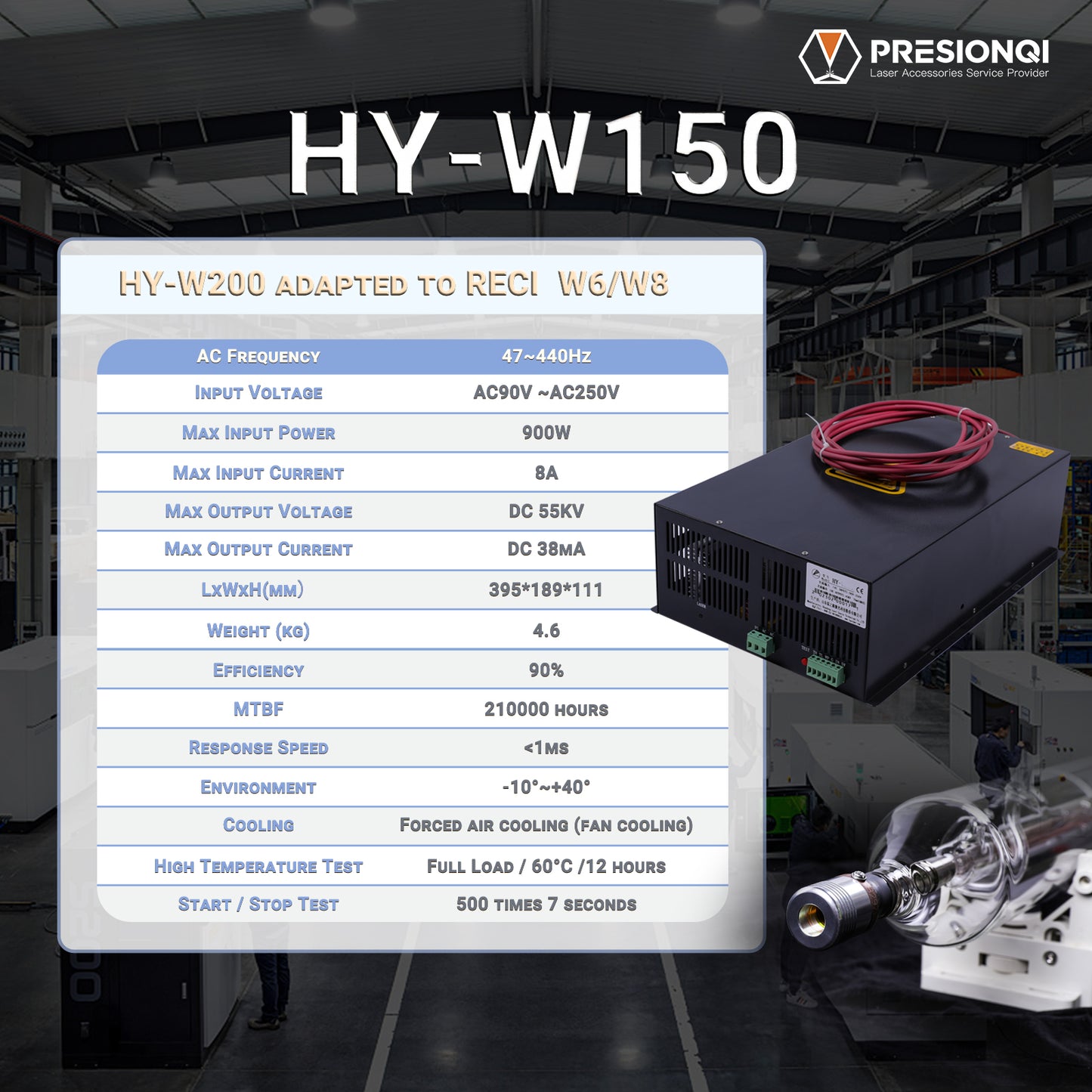 HY-TA150 CO2 Laser Power Supply